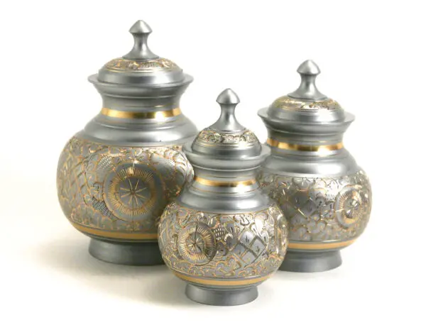 Traditional: silver engraved
