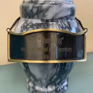 Engraved Hanging Nameplate