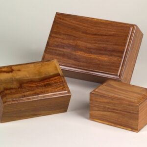 wood urn: wilmington