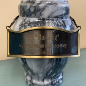 Engraved Hanging Nameplate