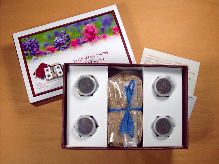 Plantable memorial: forever wildflowers