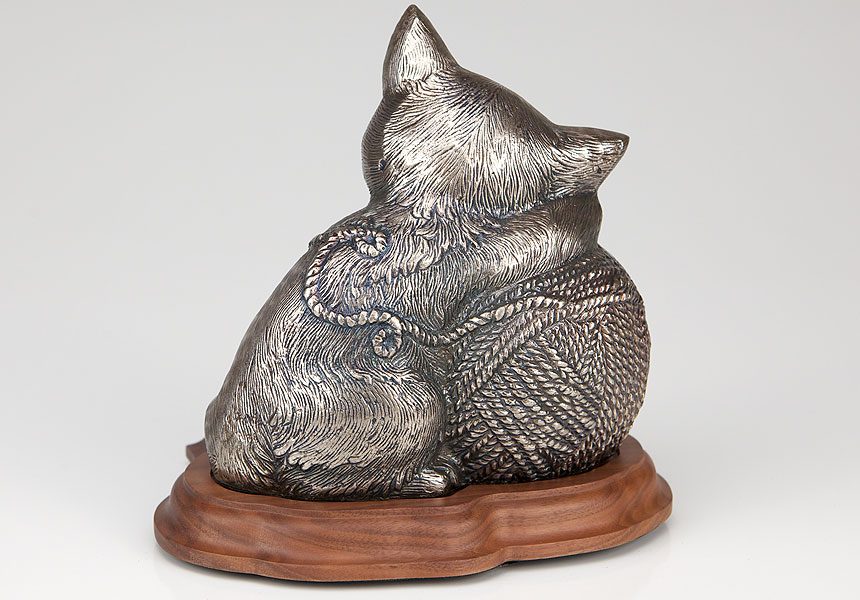 cat urn: precious kitty - Image 3